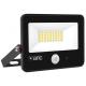 WINK 2 LED 30W 3000K NOIR PIR 