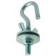  Piton filet ferm M6x60mm 