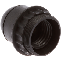  Douille E 27 dble bague noire 