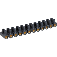 Barrette laiton noire 16 mm 