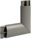  Angle plat pour AK 10x35 Gris 