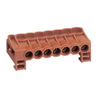  Bornier arriv Ph cage 7X25mm 