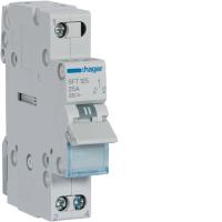  inverseur 1P 25A, amont,I-0-II 