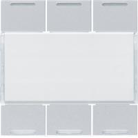 Enjoliveur 6PB KNX LED titane 