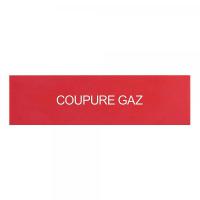  ETIQUETTE COUPURE GAZ 