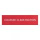  ETIQUETTE COUPURE CLIM 