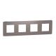  Plaque finition Choco/Bl A 4P 