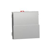 Poussoir NO/NF tiquett 2m Alu 