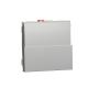  Poussoir NO/NF tiquett 2m Alu 
