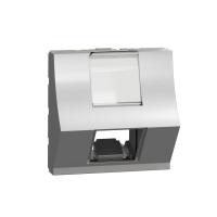  Prise RJ45 Key/Syst 2m inc Alu 